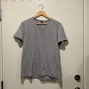 Vince grey and white v neck